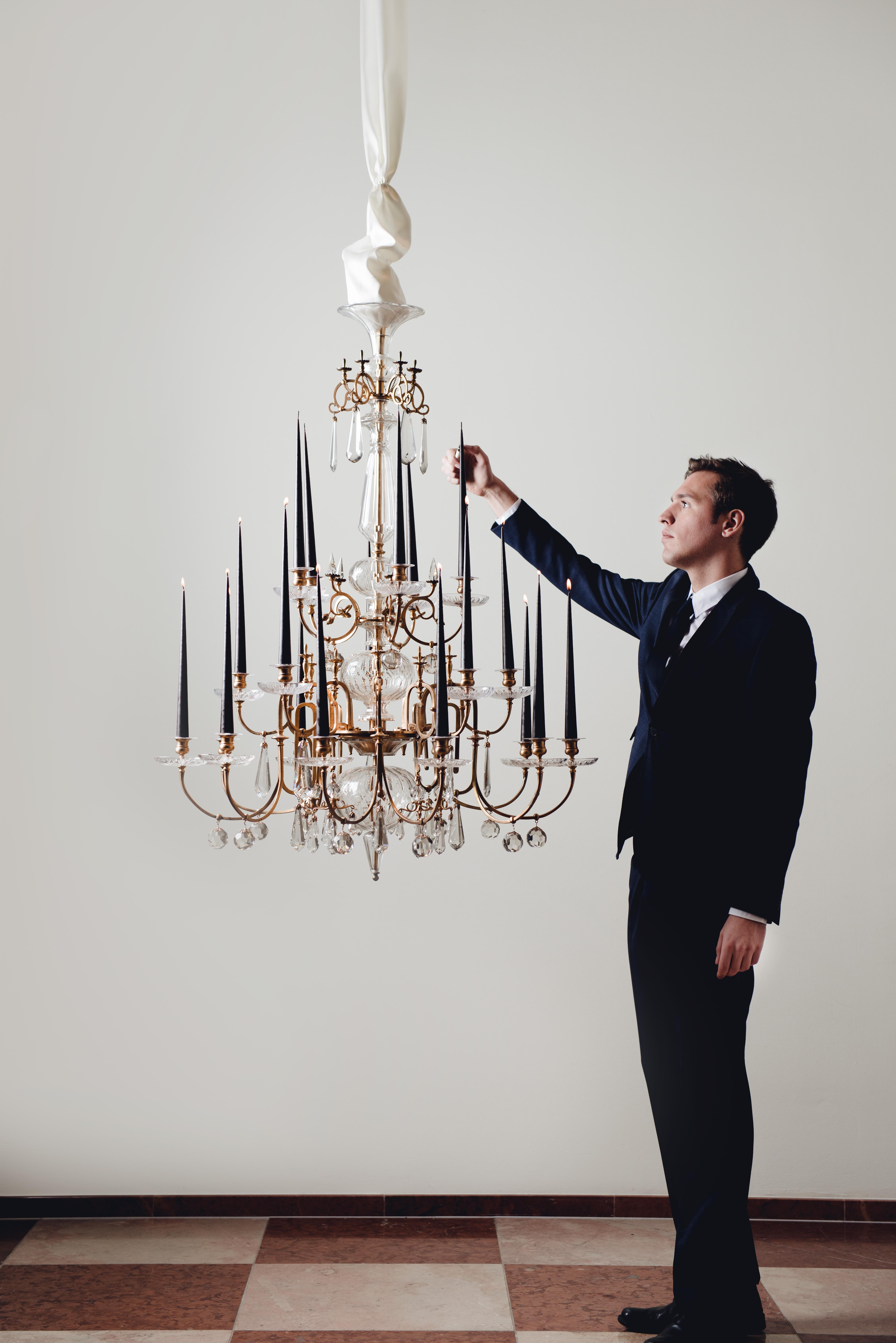 Grand Ferdinand Vienna - Your Hotel In The City Center Dış mekan fotoğraf A chandelier